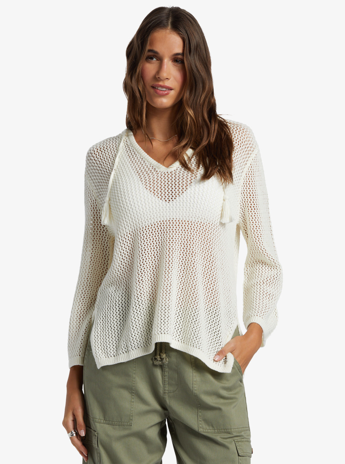 Roxy After Beach Break V-Neck Sweater