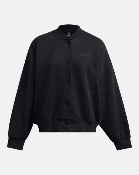 Under Armour Womens Icon Fleece Varsity Jacket