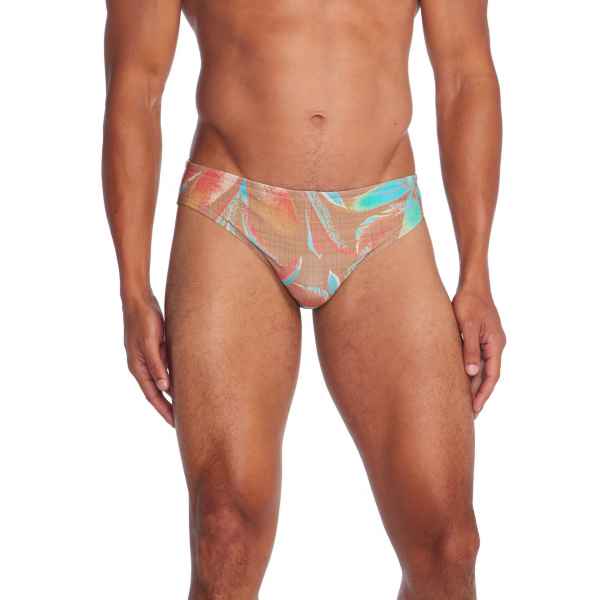 Beachstar Print Brief 2&quot;-saddie taupe