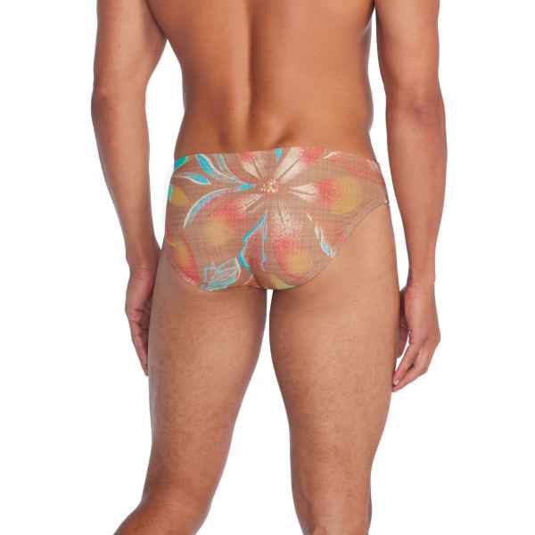 Beachstar Print Brief 2&quot;-saddie taupe