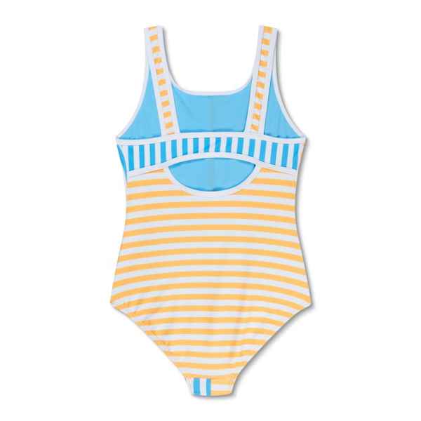 Speedo Print Spliced Racerback One Piece