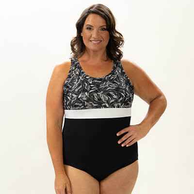 Dolfin Moderate Scoop Back One Piece - Oasis