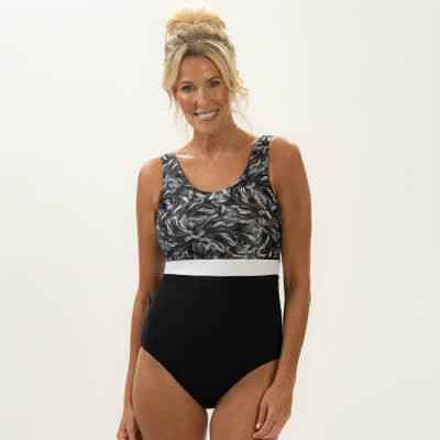 Dolfin Moderate Scoop Back One Piece - Oasis