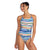 Speedo Double Cross Back 1-Piece-Fandango Pink