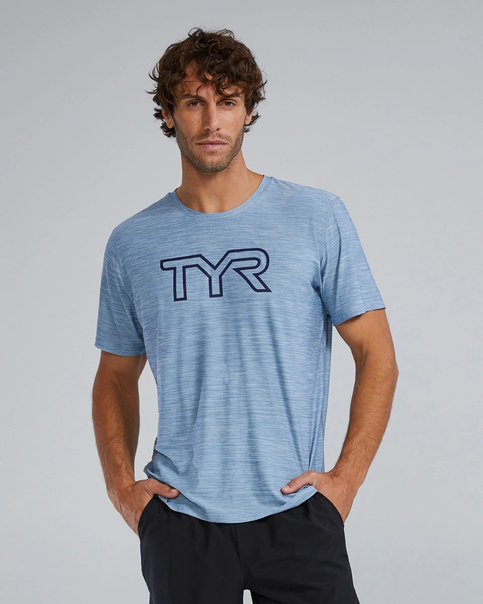 TYR AIRTEC™ MEN'S BIG LOGO TEE