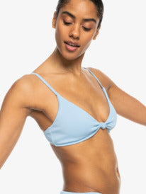 Roxy Rib Love The Surf Knot Bikini Top