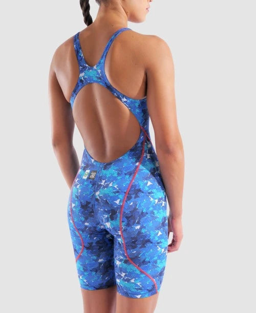 Arena JR Powerskin ST Next LE OB Kneeskin (12U Approved) - Splashy Multicolor