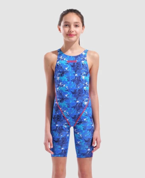 Arena JR Powerskin ST Next LE OB Kneeskin (12U Approved) - Splashy Multicolor