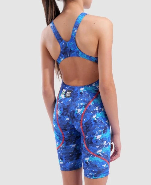 Arena JR Powerskin ST Next LE OB Kneeskin (12U Approved) - Splashy Multicolor