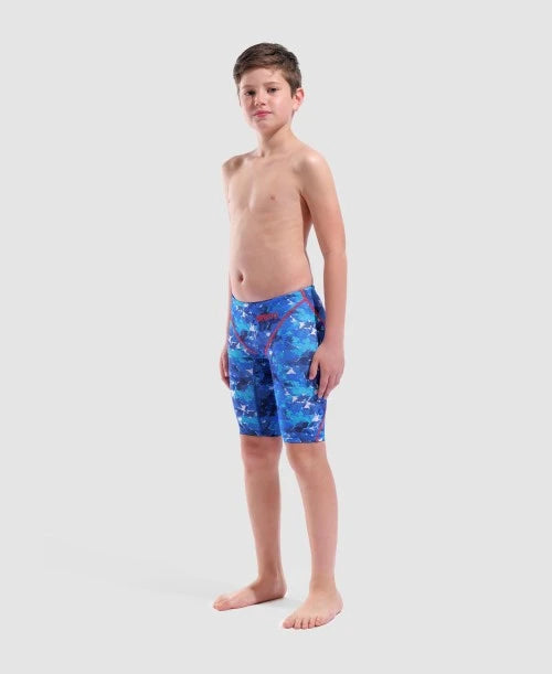 Arena JR Powerskin ST Next LE Jammer (12U Approved) - Splashy Multicolor
