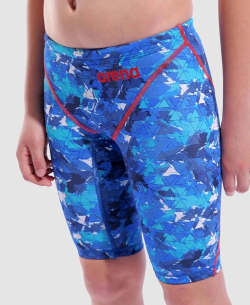 Arena JR Powerskin ST Next LE Jammer (12U Approved) - Splashy Multicolor