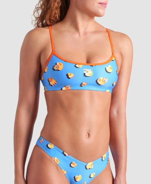 Arena Ducks Bikini Bandeau 2-Piece Swimsuit