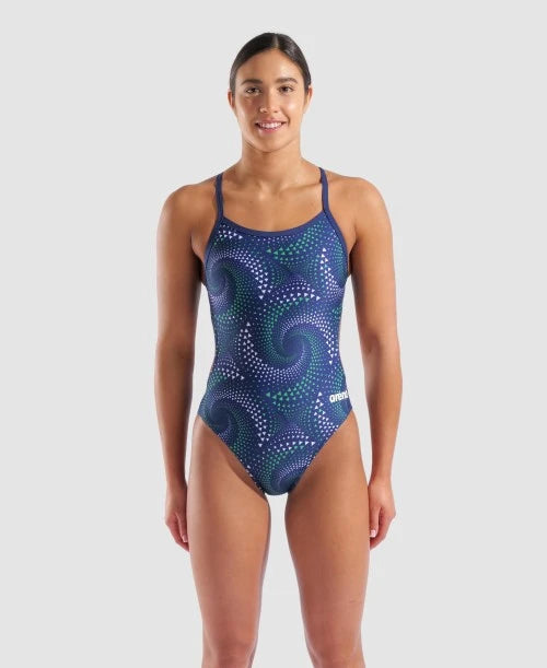 Evergreen Arena Fireflow Challenge Back 1-Piece (Openback)