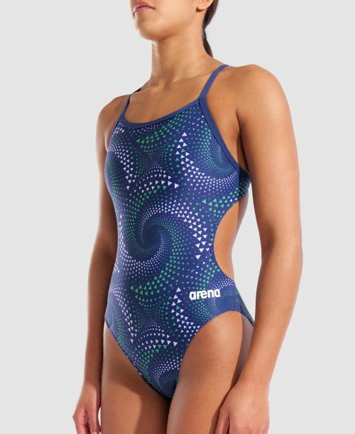 Evergreen Arena Fireflow Challenge Back 1-Piece (Openback)