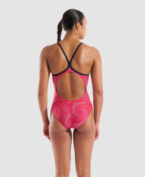 TOPS Arena Fireflow Lightdrop Back 1-Piece (Coverage)