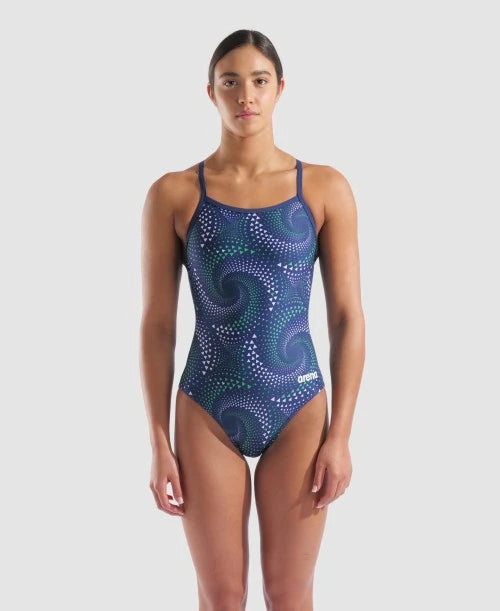 Evergreen Arena Fireflow Lightdrop Back 1-Piece (Coverage)