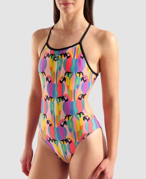 Arena Tropical Delight Tie Back Swimsuit