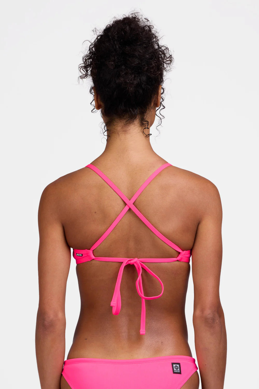 Jolyn Tomcat Bikini Top - Pink Prisim