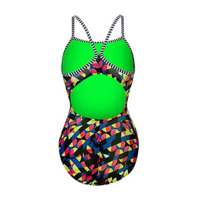 Dolfin Uglies Gamescape V-Back One Piece Swimsuit