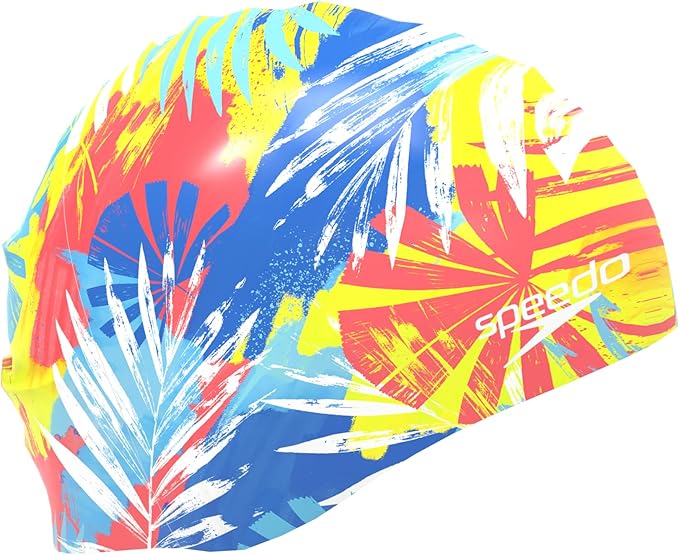 Speedo Elastomeric Printed Cap