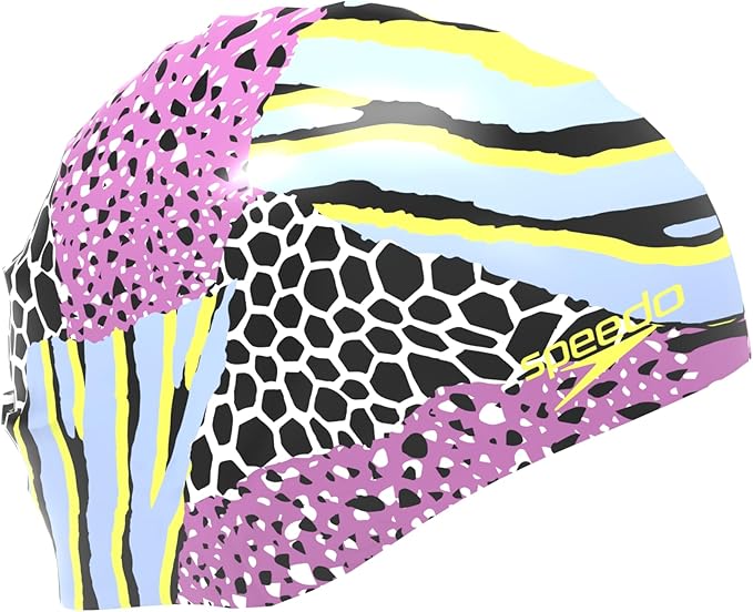 Speedo Elastomeric Printed Cap