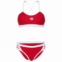 Arena Women&#39;s Icons Solid Cross Back Bikini Top