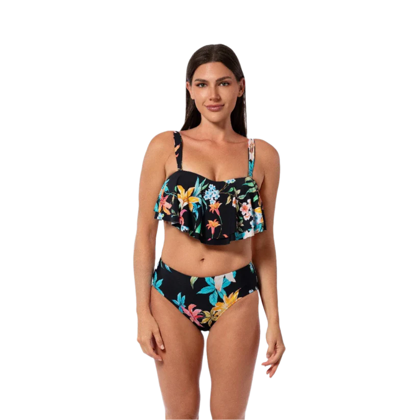 Jantzen Comfort Core High Waist Bottom - Garden Party