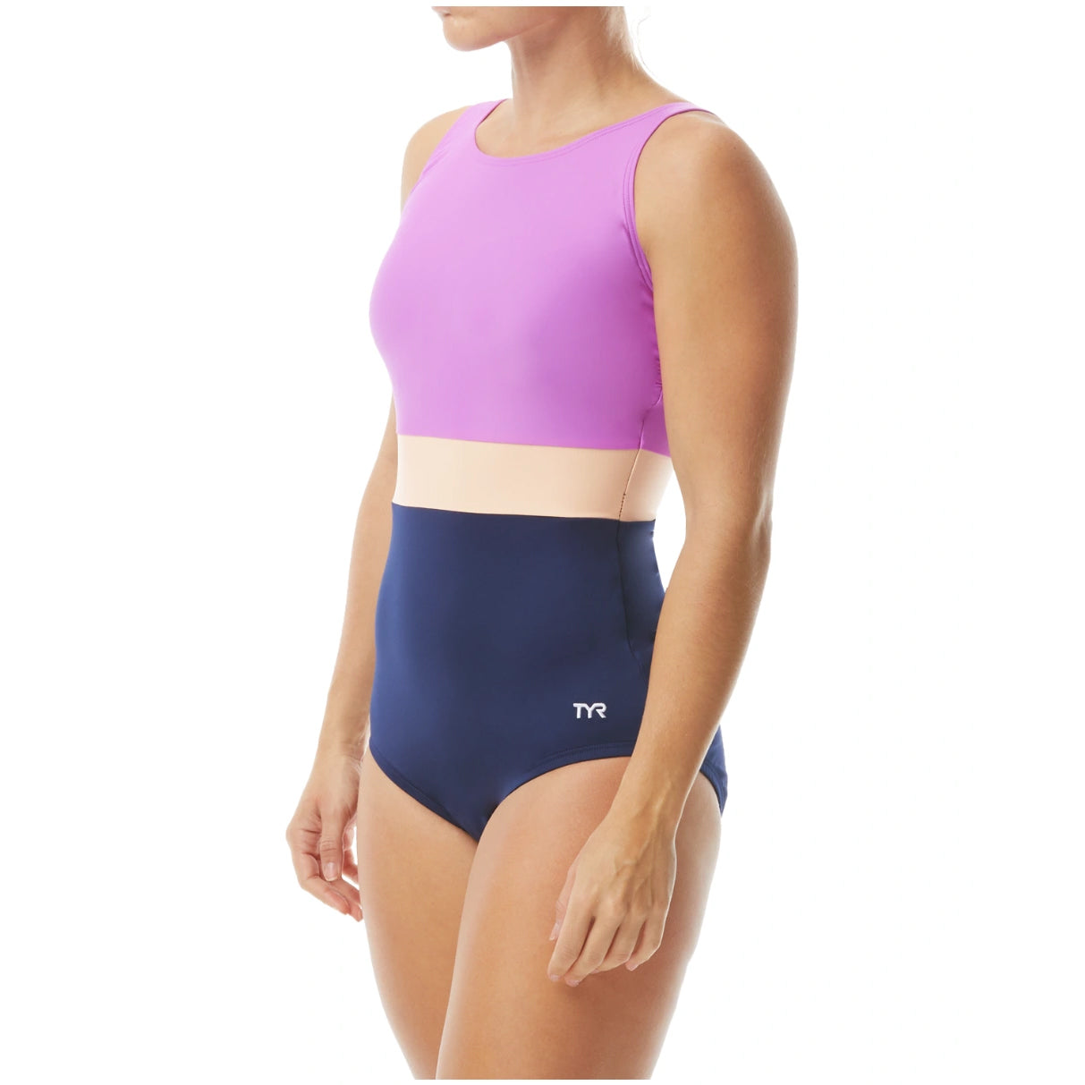 TYR  Durafast Elite Womens Controlfit Swimsuit- Splice Belted