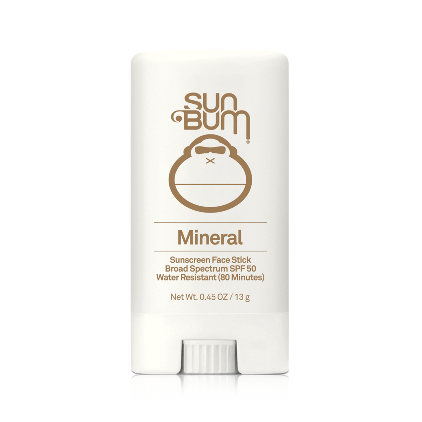 Sun Bum SPF50 Sunscreen Mineral Face Stick 0.45 oz