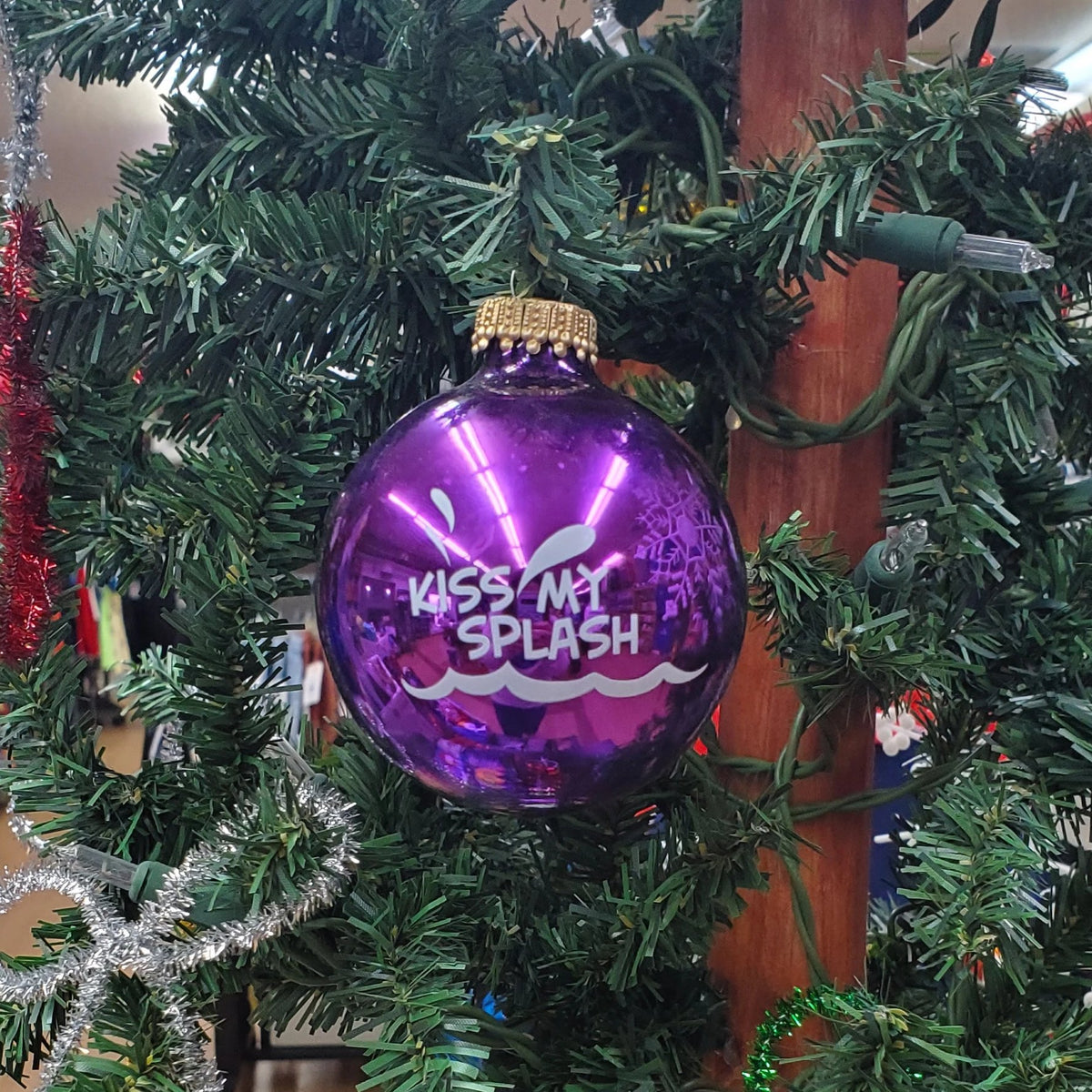 Kiss My Splash Ornament