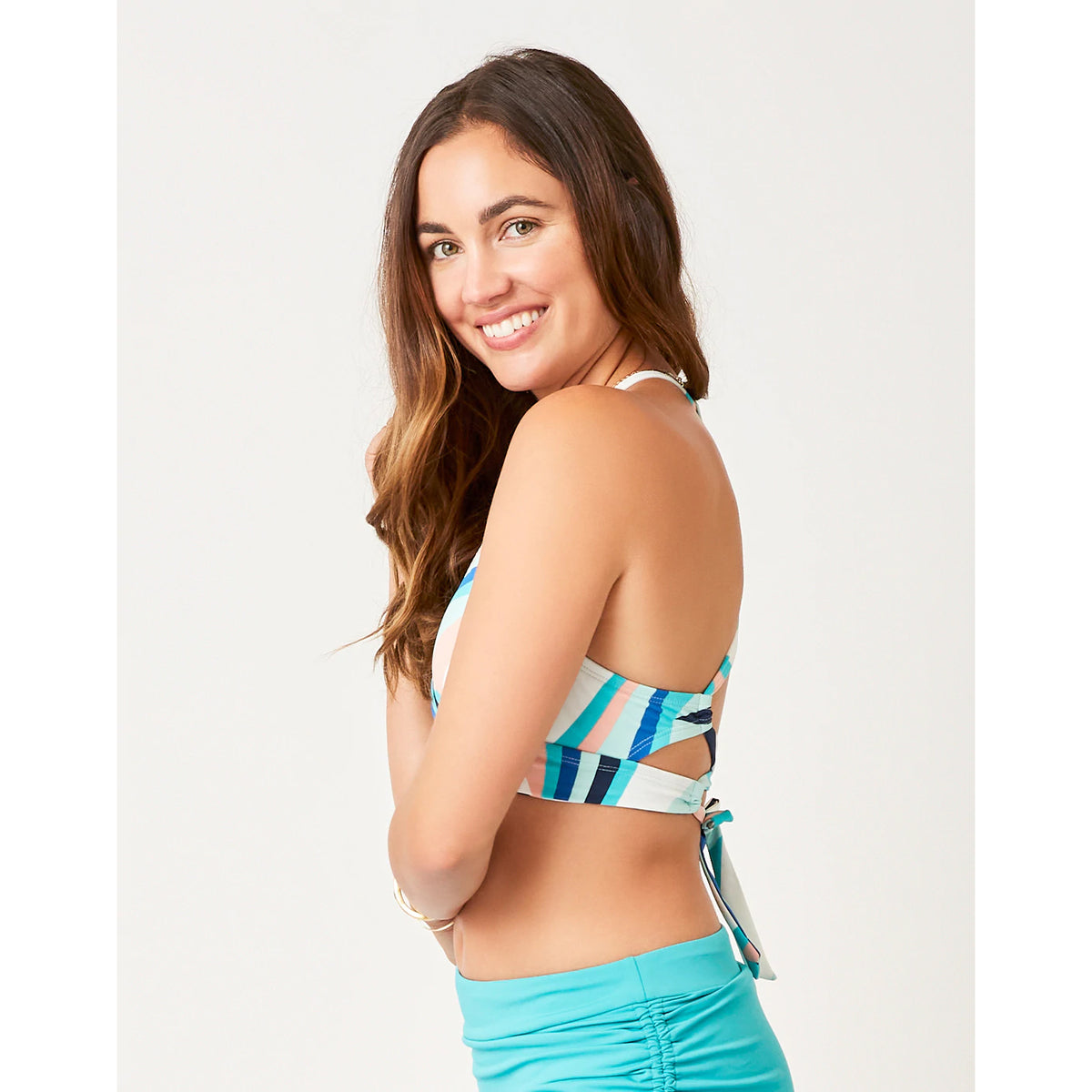 Carve Dahlia Top: Kaleidoscope