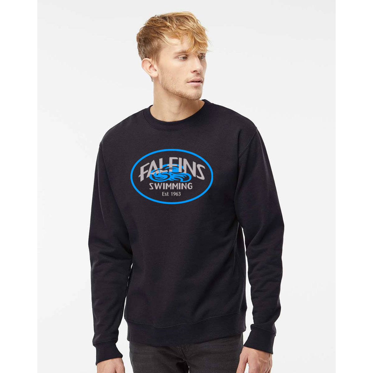 Falfins Team Crew Neck Sweatshirt (Adult Only)