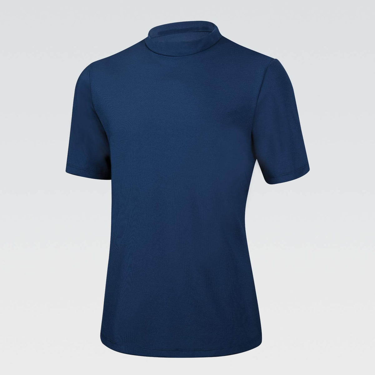 Men&#39;s Mock Neck Short Sleeve Rash Guard