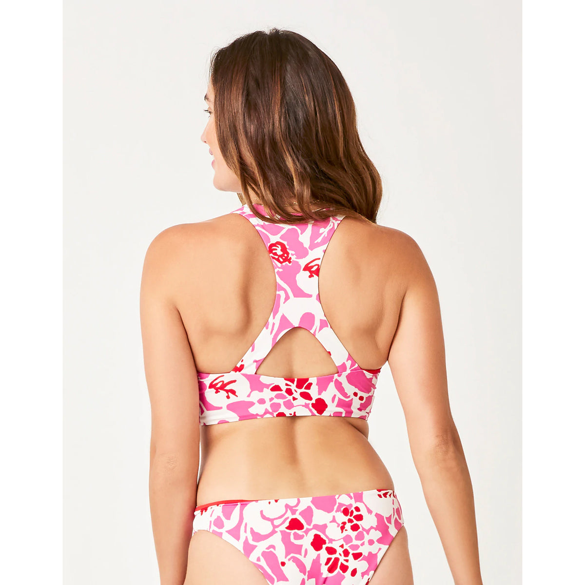 Carve Sanitas Reversible Top: Orchard/Hot Red