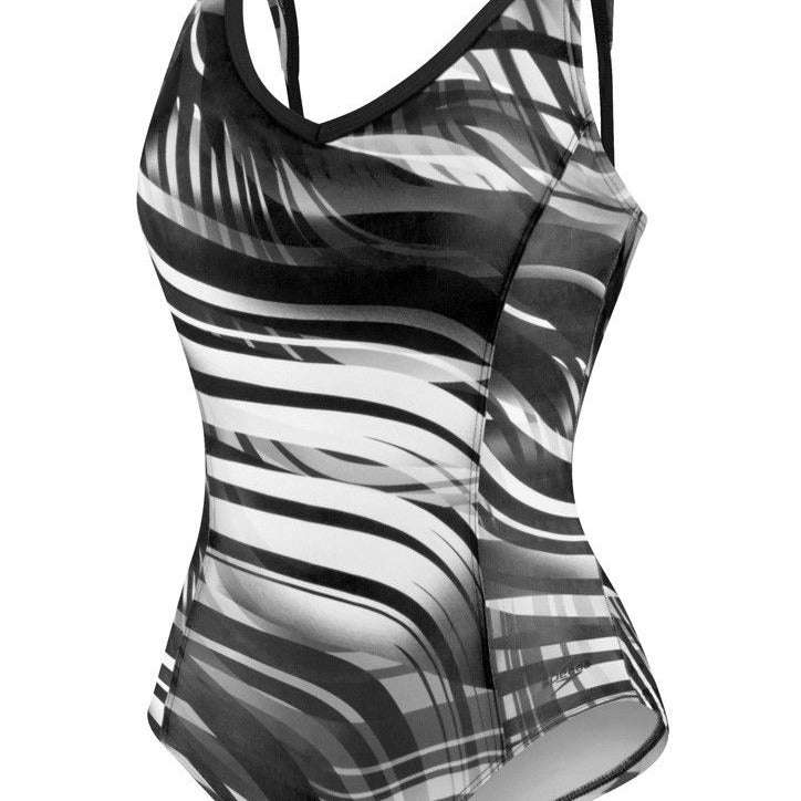 Speedo Moving Current Comfort Strap One-Piece