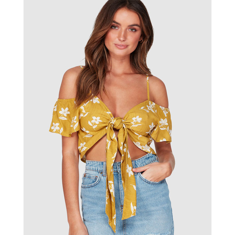 Billabong Sincerely Jules Life On Hold Top- Clearance