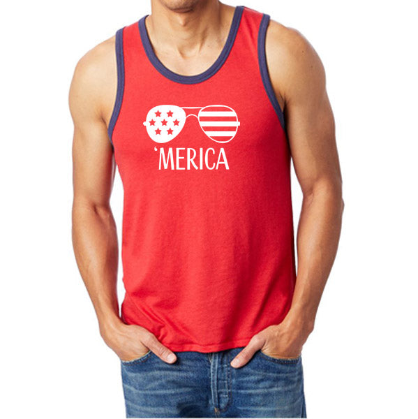 &#39;Merica Mens Tank