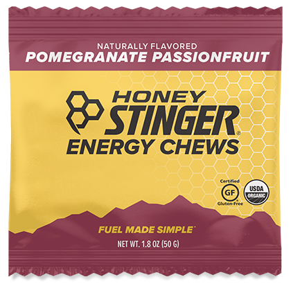 Honey Stinger Pomegranate Passion Organic Energy Chew
