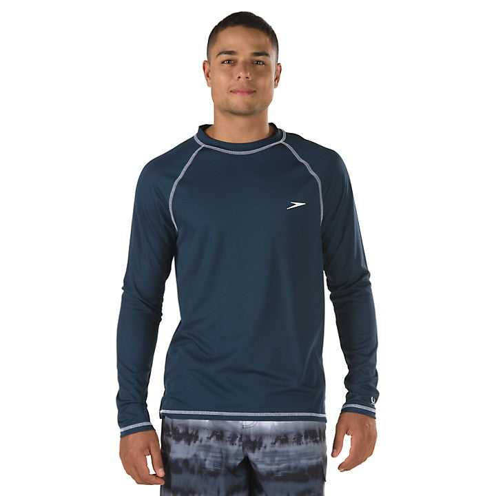 Speedo Men&#39;s Easy Long Sleeve Rashguard