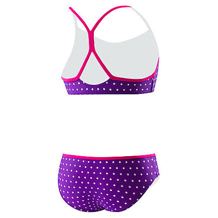 Speedo Girls Diamond Geo Splice 2-PC