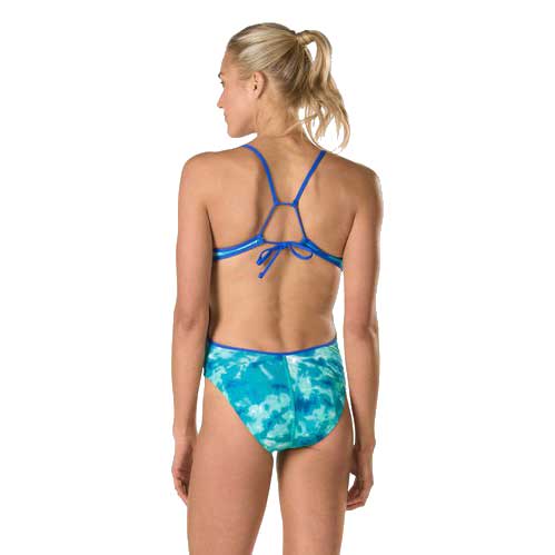 Speedo Grab Bag Tie Back One Piece