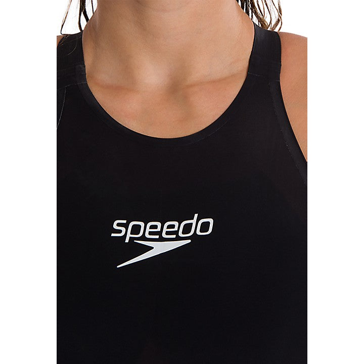 Speedo Fastskin LZR Pure Valor Open Back Kneeskin Tech Suit Swimsuit