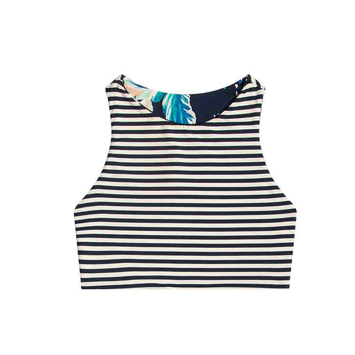 Carve Sanitas Reversible Top: Stargazer/Navy Stripe