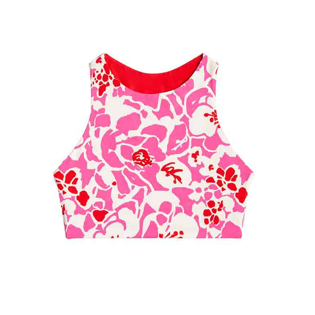 Carve Sanitas Reversible Top: Orchard/Hot Red