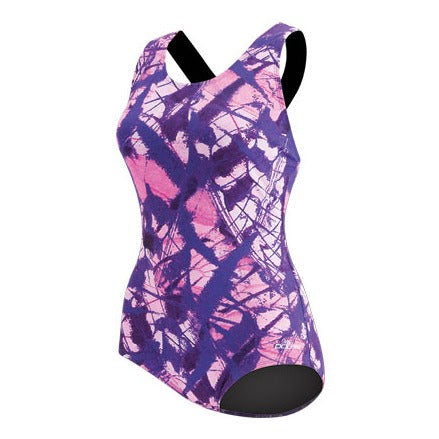 Dolfin Aquashape Conservative Lap Suit Mariposa Print