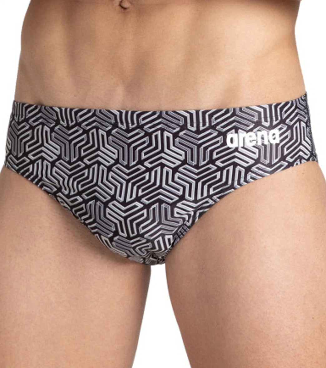 Arena MEN'S ARENA KIKKO V SWIM BRIEFS - Zwart Arena MEN'S ARENA KIKKO V SWIM BRIEFS - Zwart