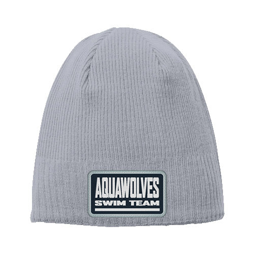 Aquawolves Team Beanie Patch Logo