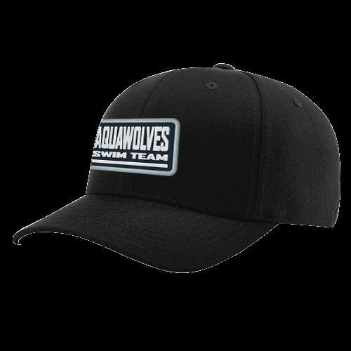 Aquawolves Flexfit Curve Bill Patch Logo