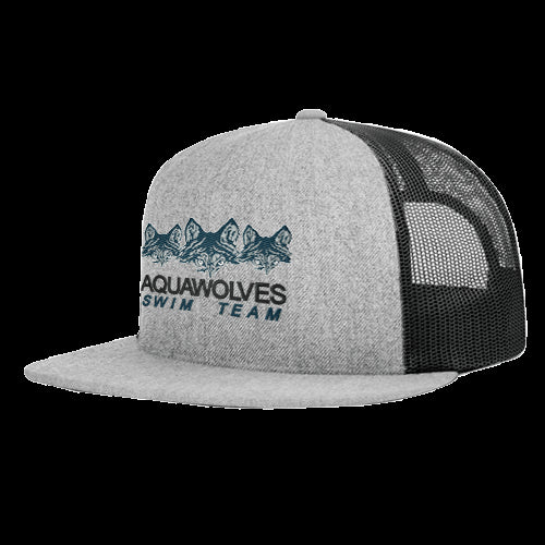 Aquawolves Flatbill Trucker Hat