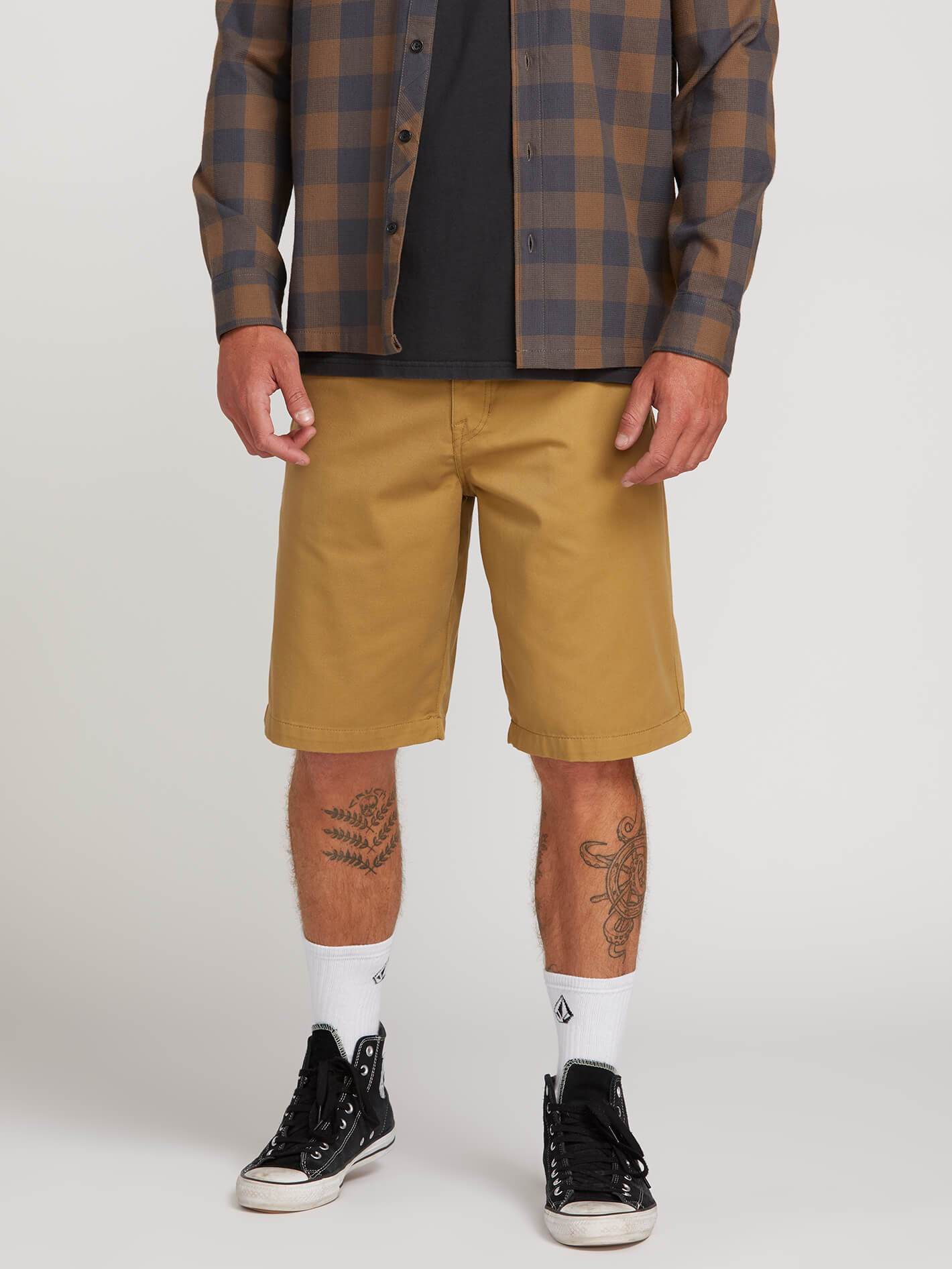 Volcom deals khaki shorts